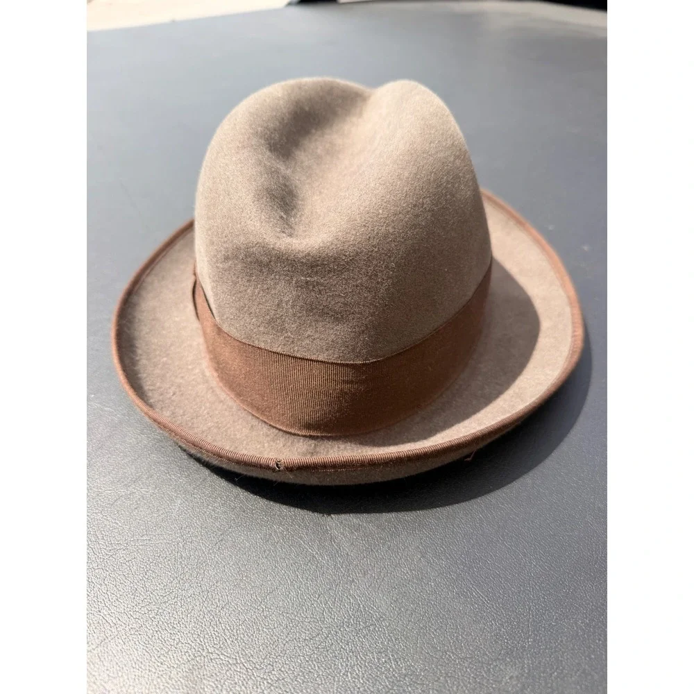 Akubra Fedora Hat Mens 59 Acorn StyleMasterFur‎ Felt Imperial Australia Outback